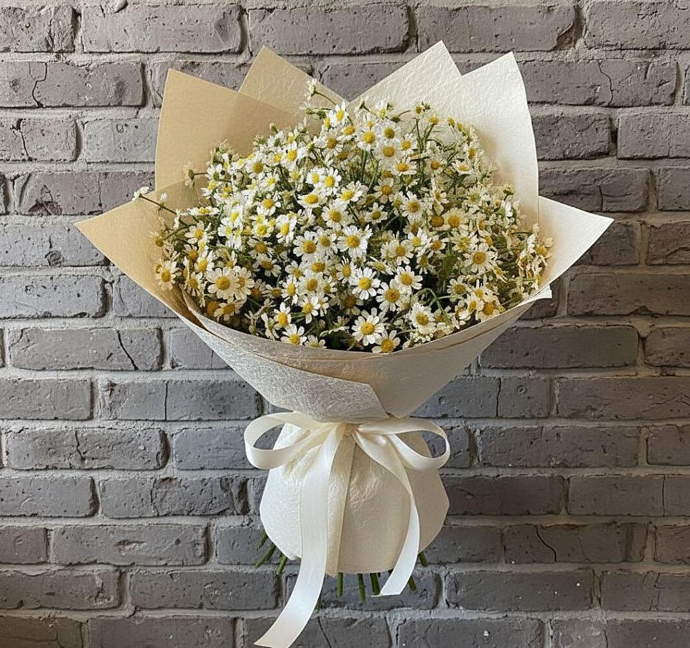 Букет цветов из: Ромашки в Савельевской