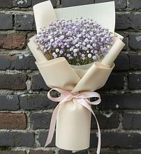 Букет цветов из:  Гипсофила в Савельевской