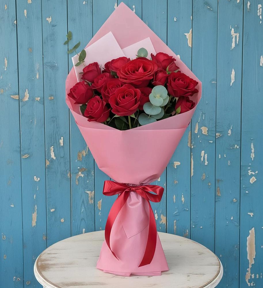 Букет цветов из: Розы в Савельевской