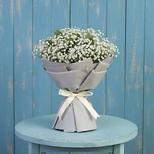 Букет цветов из:  Гипсофила в Савельевской