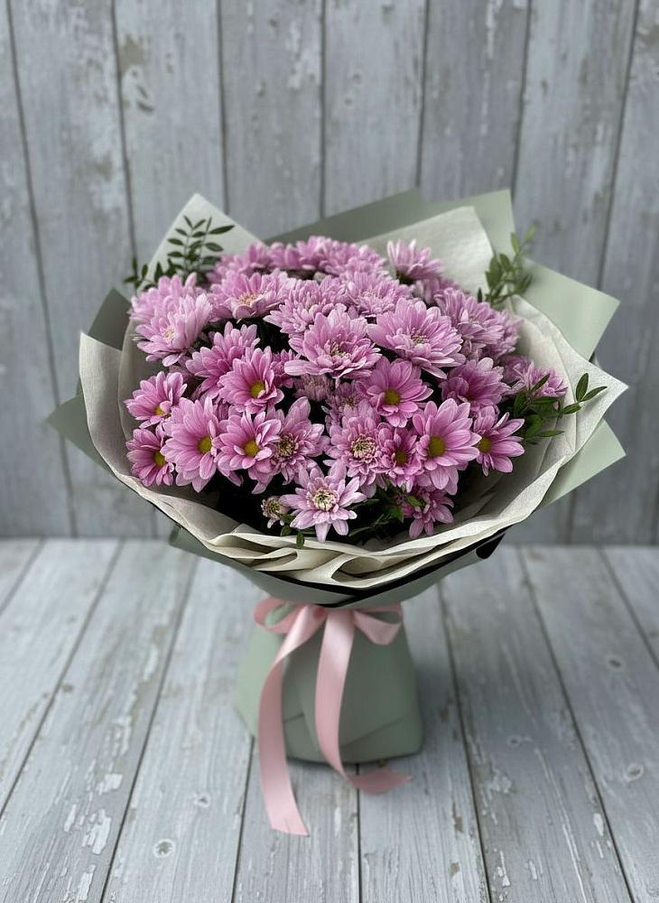 Букет цветов из: Хризантемы в Савельевской