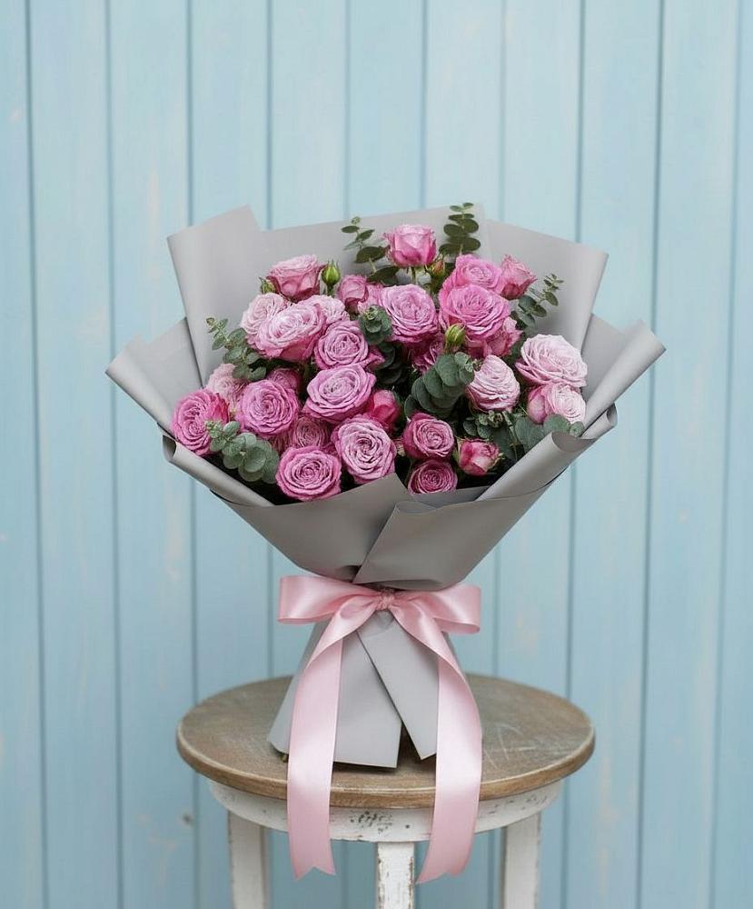 Букет цветов из: Розы в Савельевской