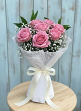 Букет цветов из:  Розы в Савельевской