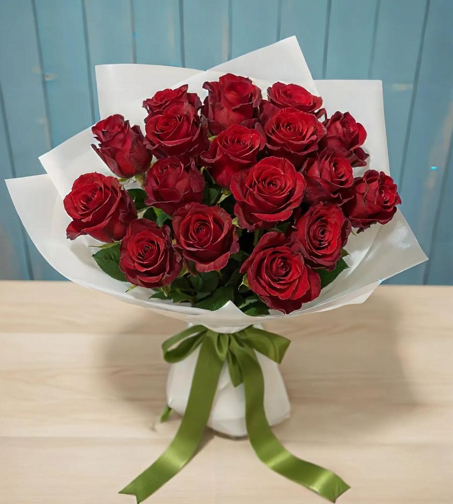Букет Красные розы в Савельевской