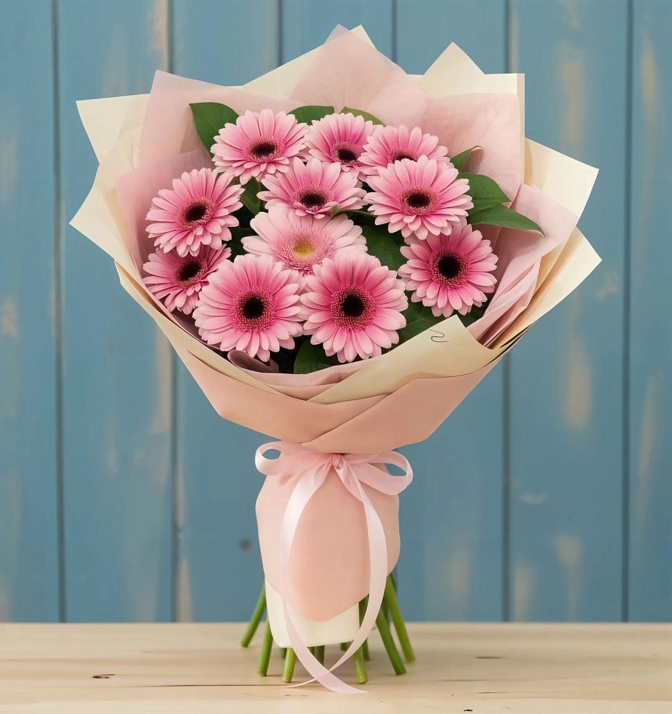 Букет цветов из: Герберы в Савельевской