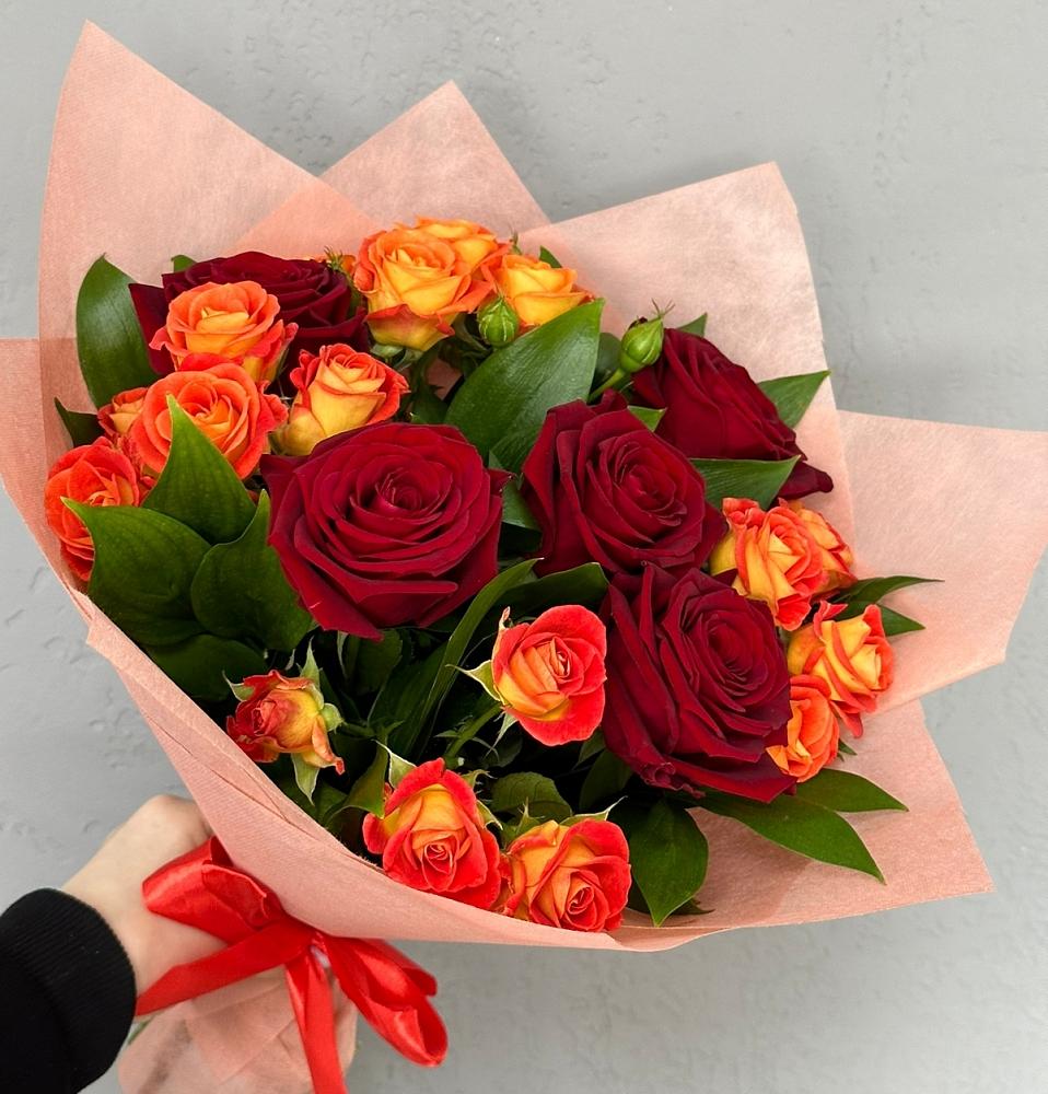 Букет Любовь и восторг в Савельевской