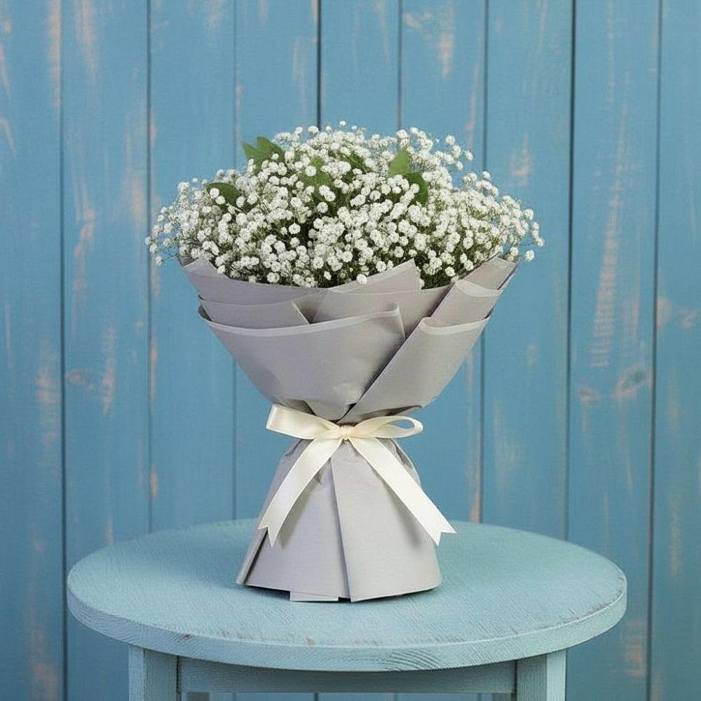 Букет цветов из: Гипсофила в Савельевской