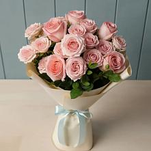 Букет Розовый шарм в Савельевской