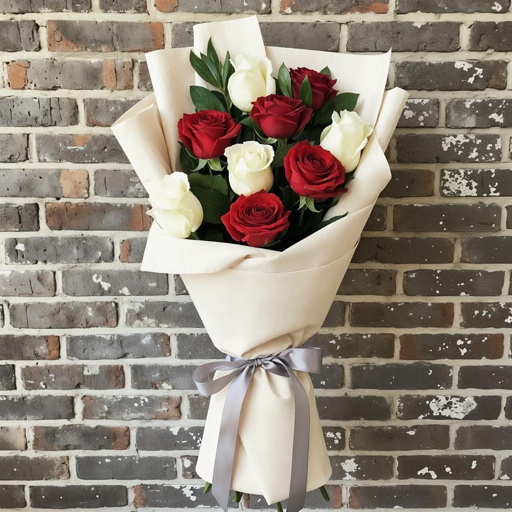 Букет цветов из: Розы в Савельевской