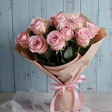 Букет цветов из:  Розы в Савельевской