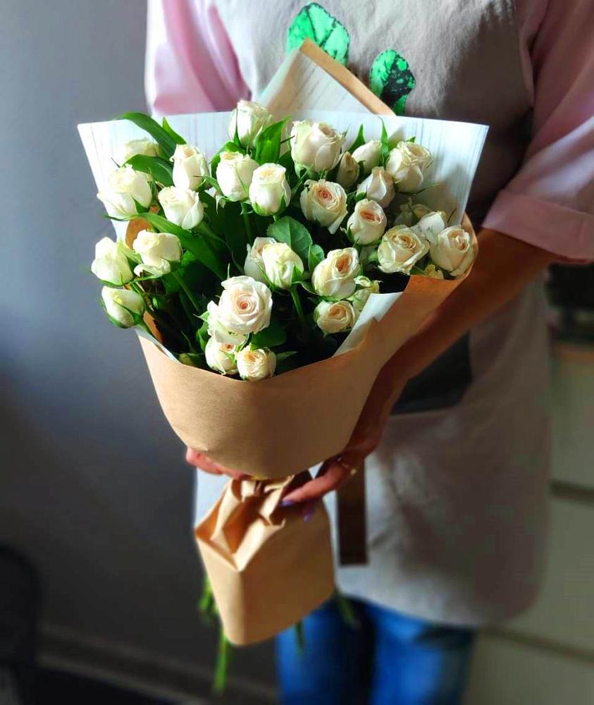 Букет цветов из: Розы в Савельевской