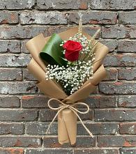 Букет цветов из:  Розы в Савельевской