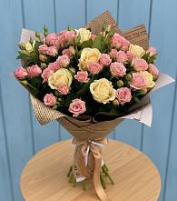 Букет цветов из:  Розы #REPLACE_PRED# Савельевской