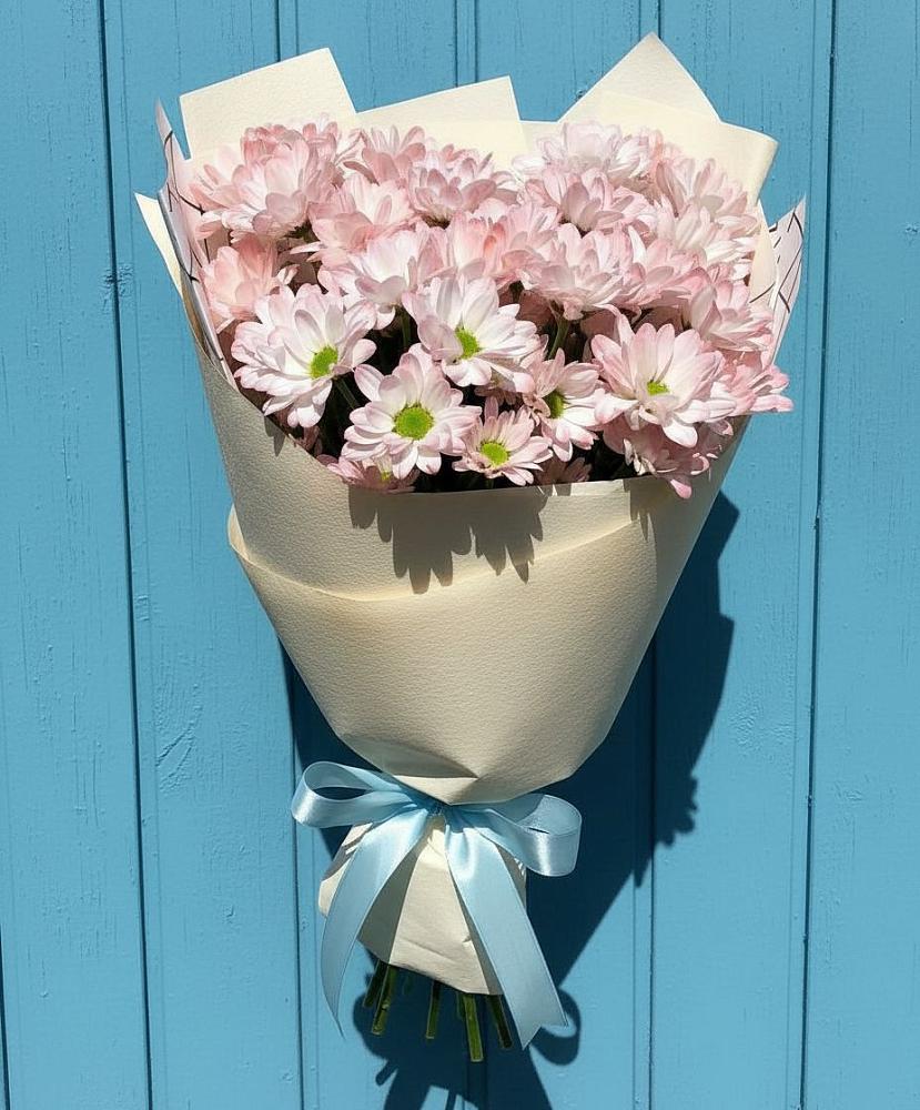 Букет цветов из: Хризантемы в Савельевской