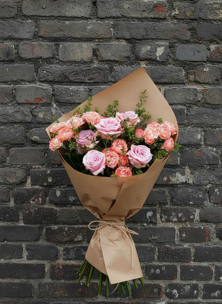 Букет цветов из: Розы в Савельевской