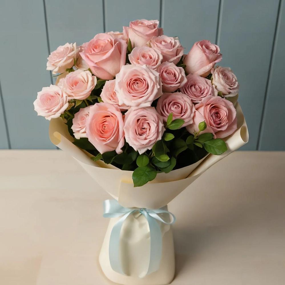 Букет Розовый шарм в Савельевской