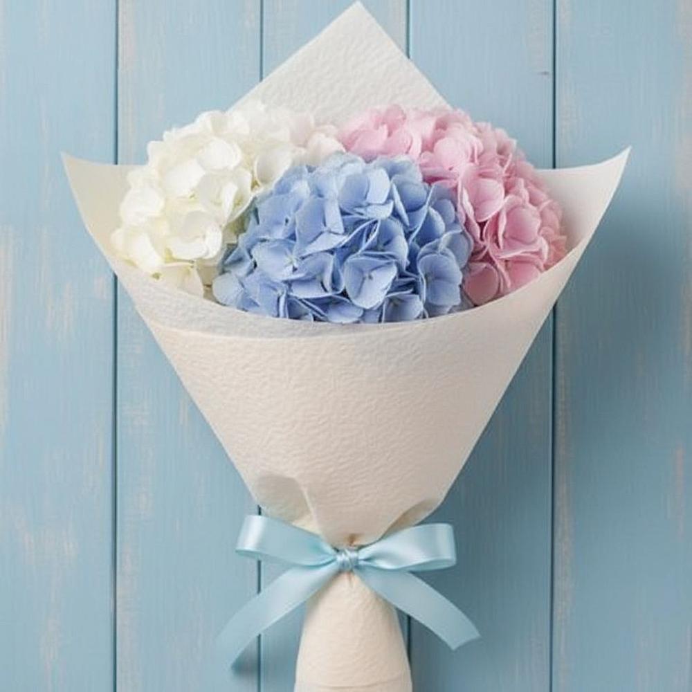 Букет цветов из: Гортензия в Савельевской