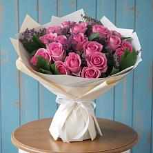 Букет цветов из:  Розы в Савельевской